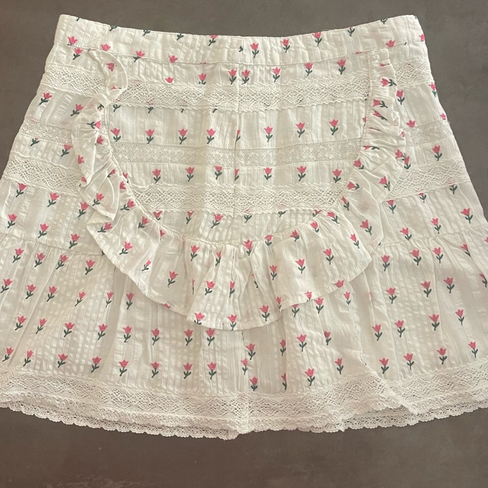 Loveshackfancy white floral mini 2